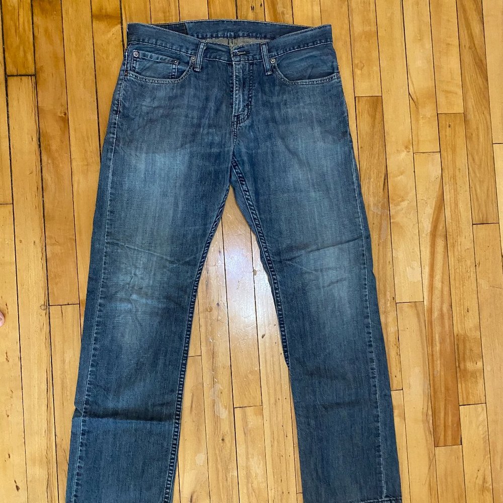 Levi's 514 blue denim, 31x30
